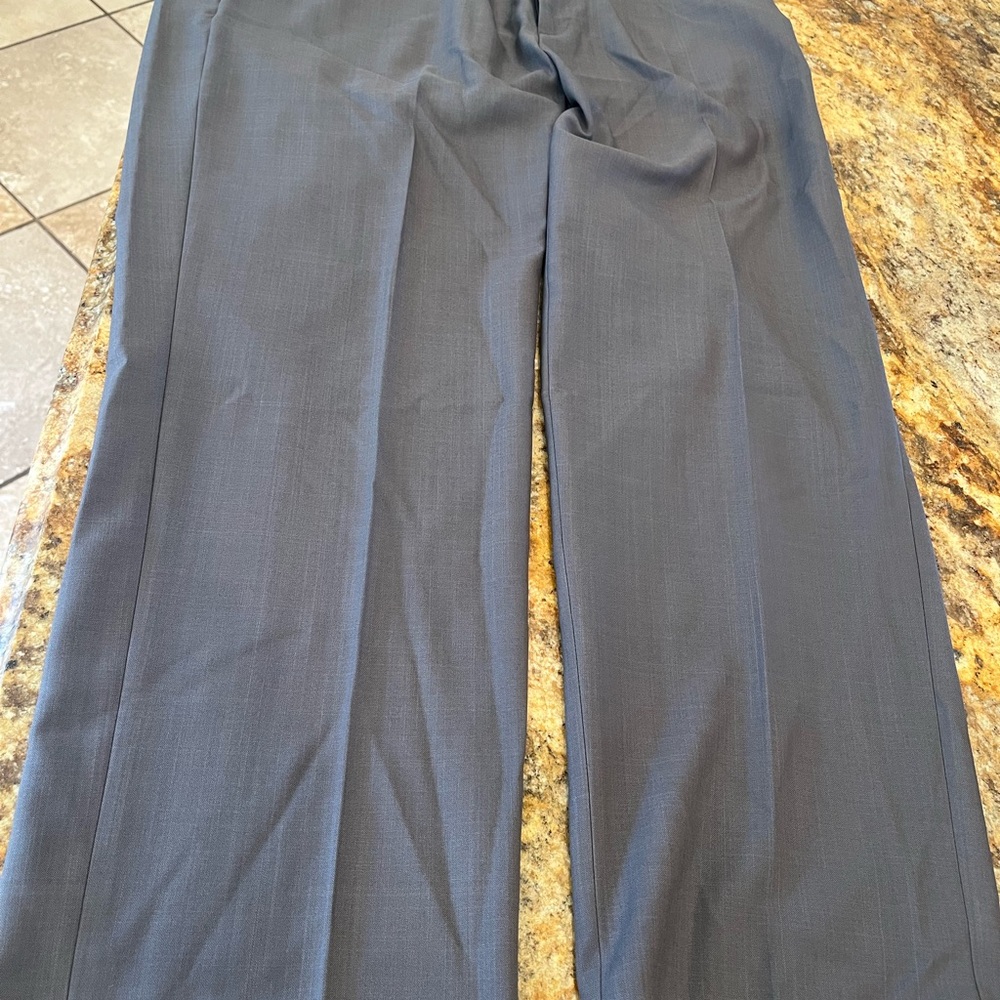 Haggar Premium Stretch Gray Dress Pants